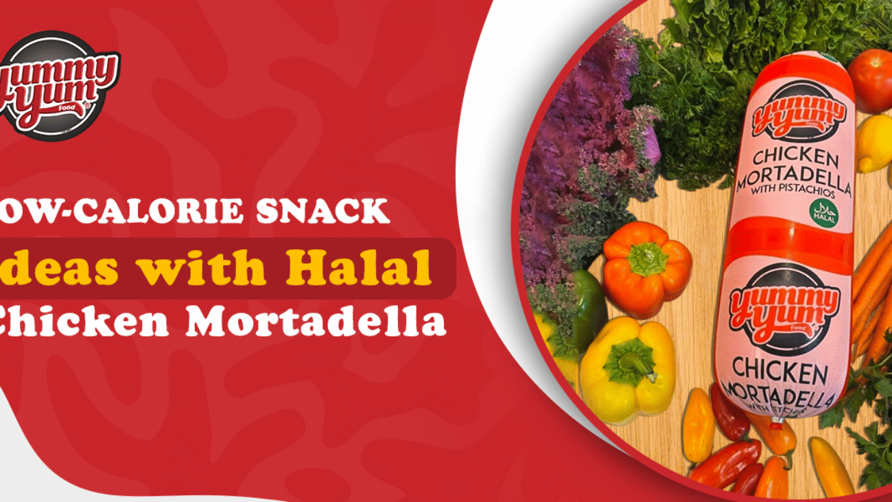 Low-Calorie Snack Ideas with Halal Chicken Mortadella