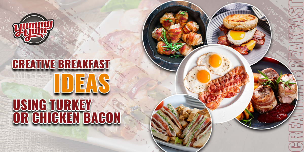 Creative Breakfast Ideas Using Turkey or Chicken Bacon