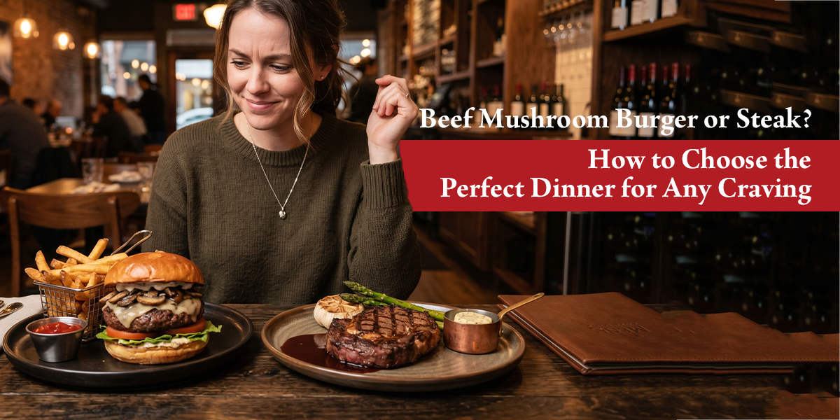 Beef Mushroom Burger or Steak? How to Choose the Perfect Dinner for Any Craving