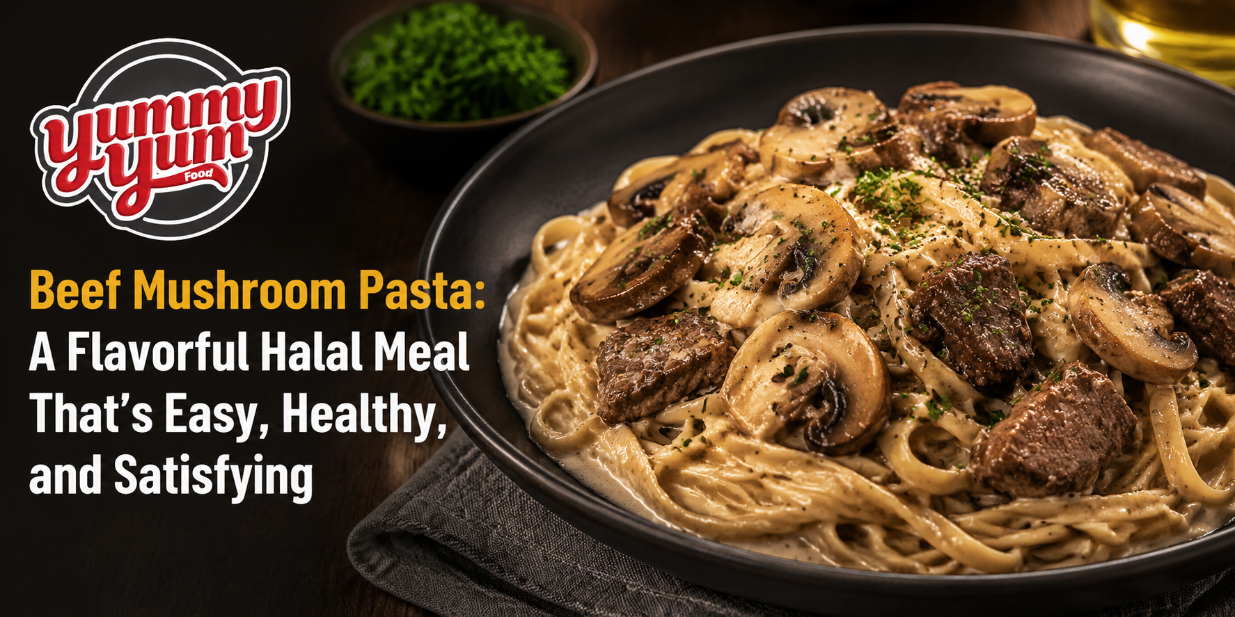 Beef Mushroom Pasta: A Flavorful Halal Meal That’s Easy, Healthy, and Satisfying