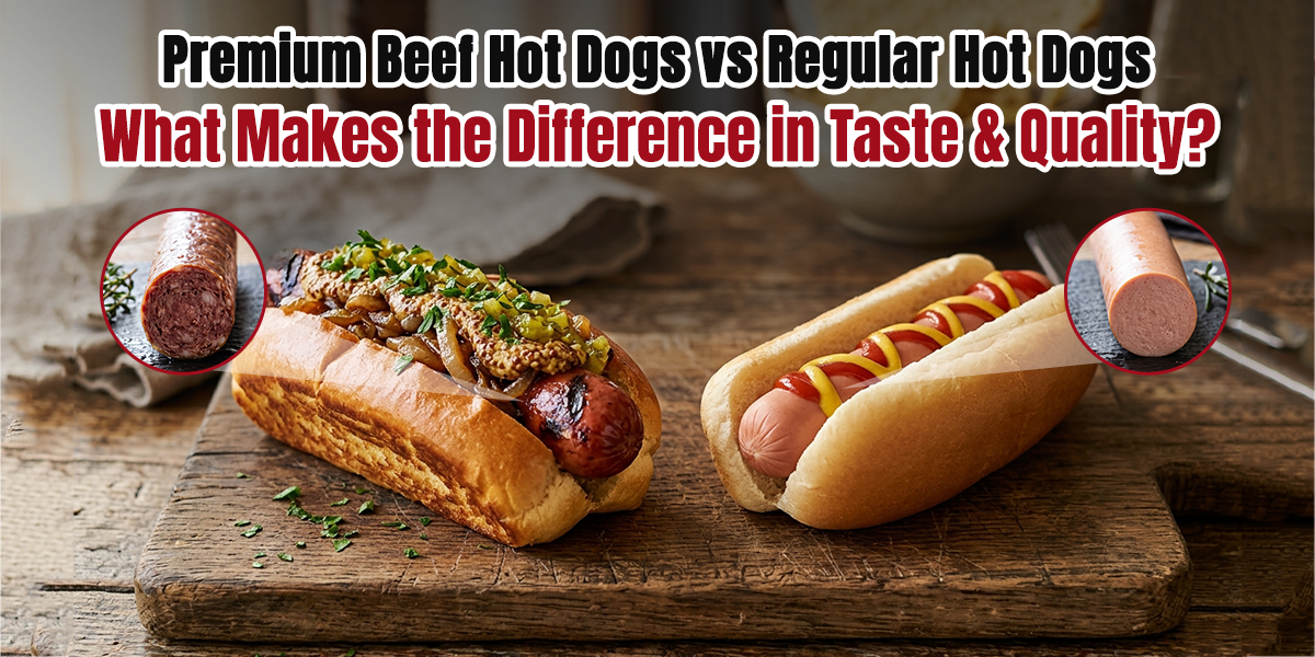 Premium Beef Hot Dogs vs Regular Hot Dogs: What Makes the Difference in Taste and Quality?